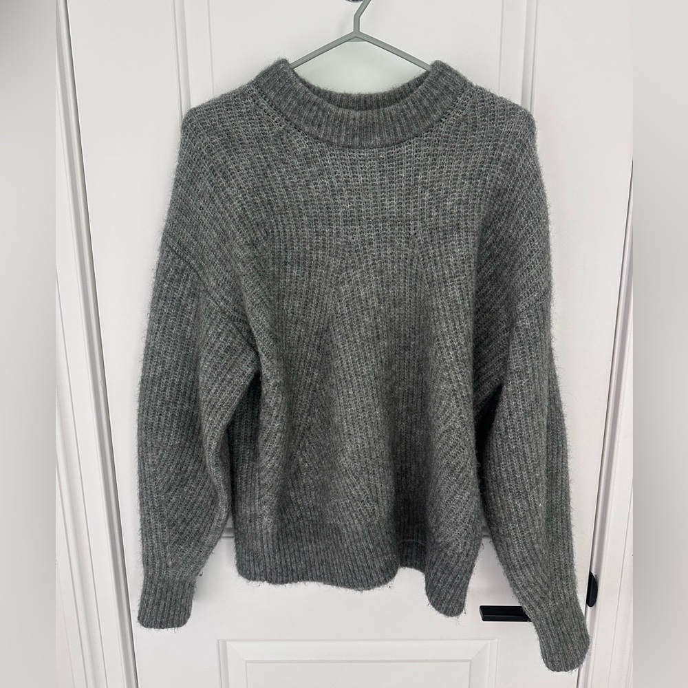 Wilfred Charcoal Turtleneck Sweater